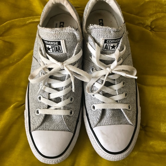 heather gray converse